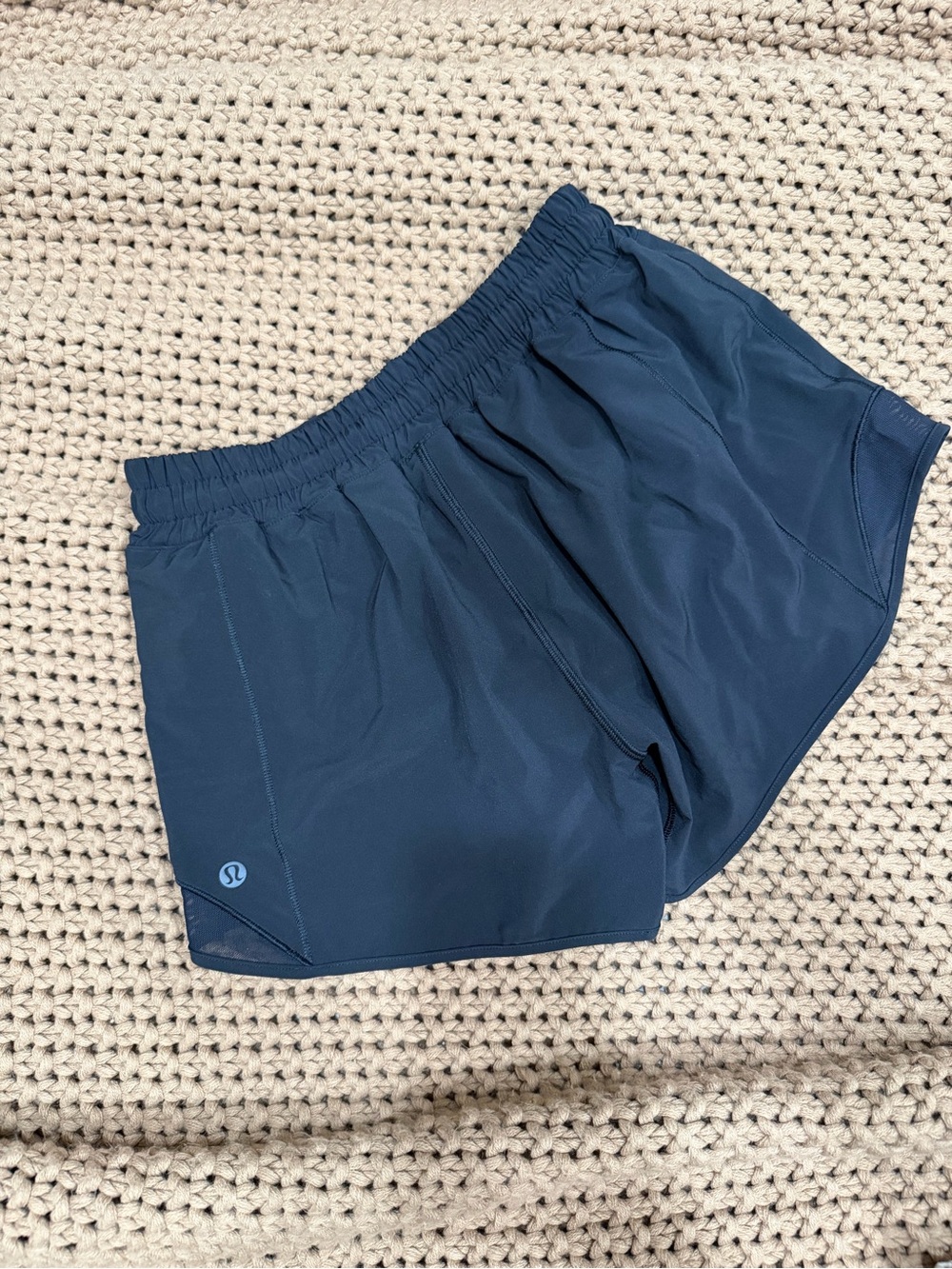 lululemon athletica Women's Navy Blue Athletic Shorts